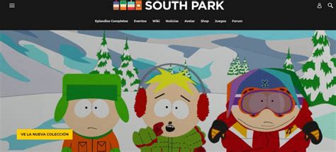south park página oficial.